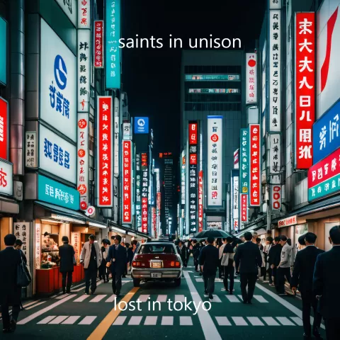 lost in tokyo album cover